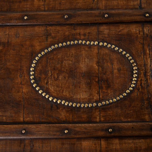 Wooden and Brass Trunk