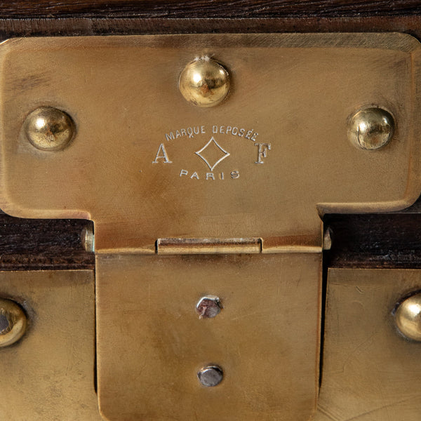 Wooden and Brass Trunk