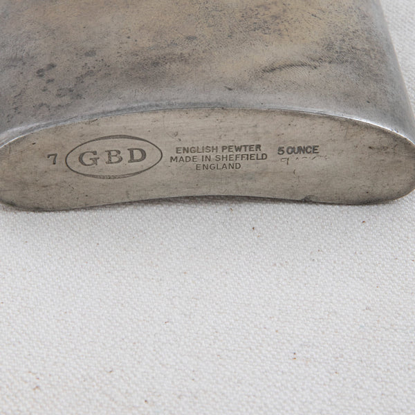 Pewter Flask