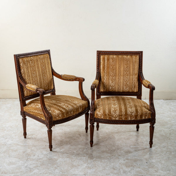 Pair of Louis XVI Armchairs