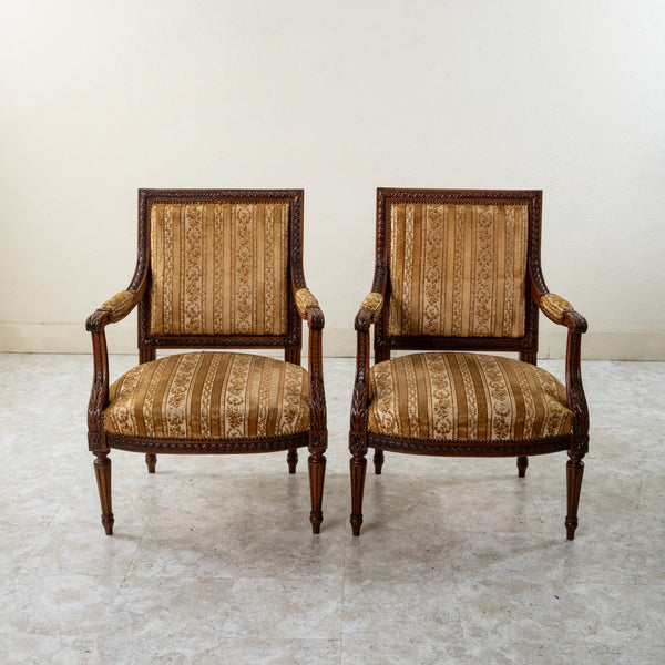 Pair of Louis XVI Armchairs