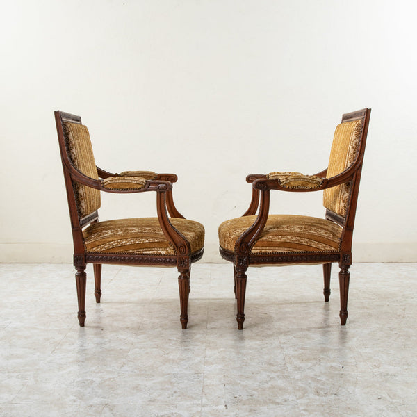 Pair of Louis XVI Armchairs
